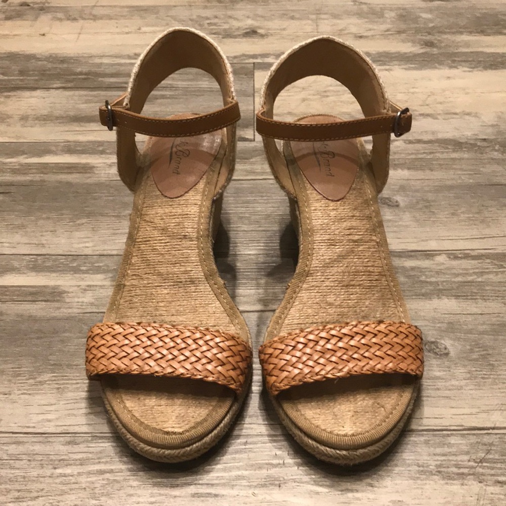 Lucky Brand espadrille wedges